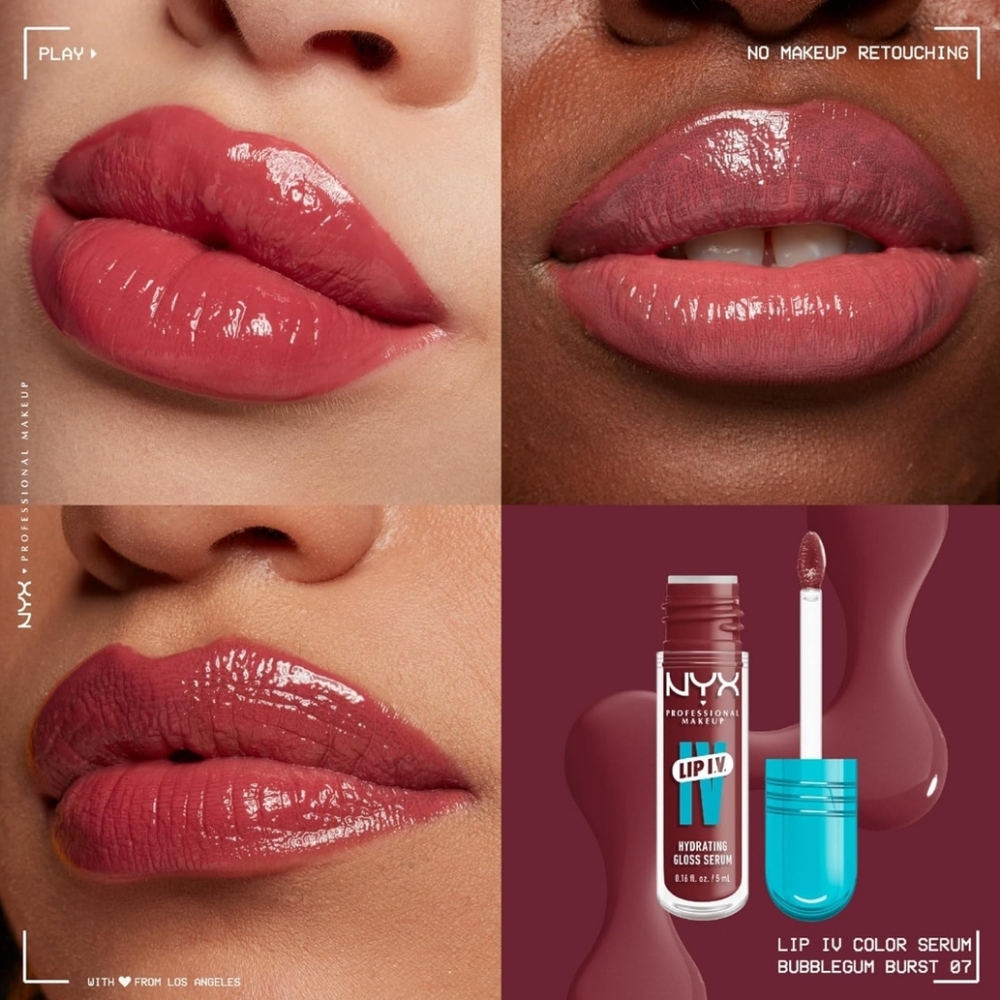 5/$25✨️NYX Lip IV Gloss✨️